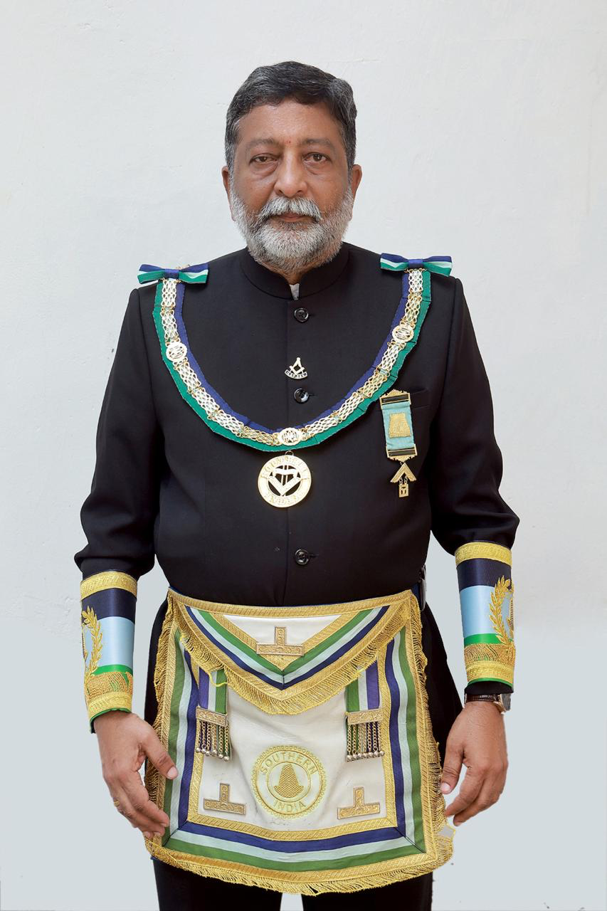 W. Bro. M. R. Ranjit Karthikeyan, Assistant Regional Grand Master, RGLSI